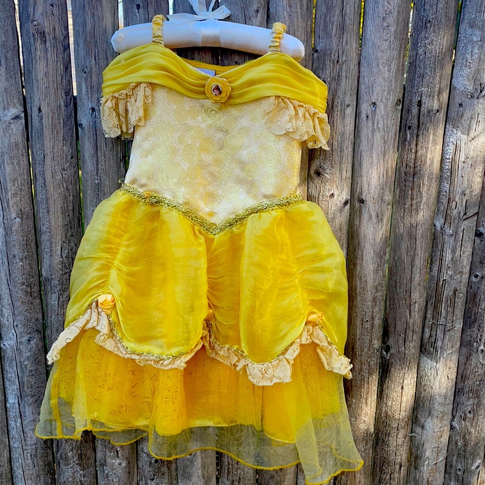 Authentic Disney Belle dress size 3T/XXS